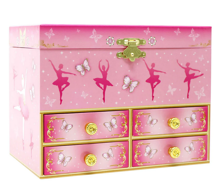 Butterfly Ballet Medium Musical Jewellery Box - Image 3