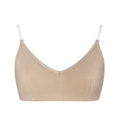 Clear Back Bra with Cups