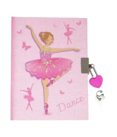 Bejewelled Ballerina Scented Lockable Diary