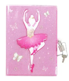 Butterfly Ballet 3D Lockable Diary