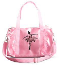 Sequin Ballerina Barrel Bag