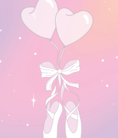 Love Ballet Shoes Card