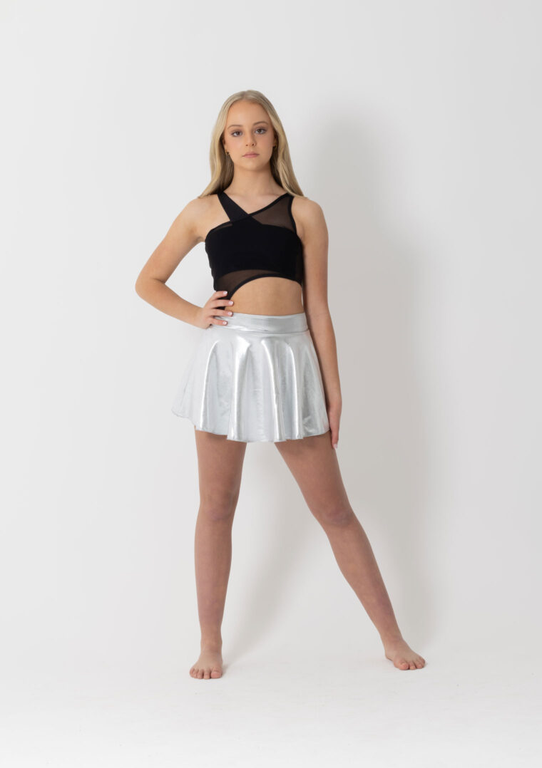 Edge Metallic Skirt - Image 4