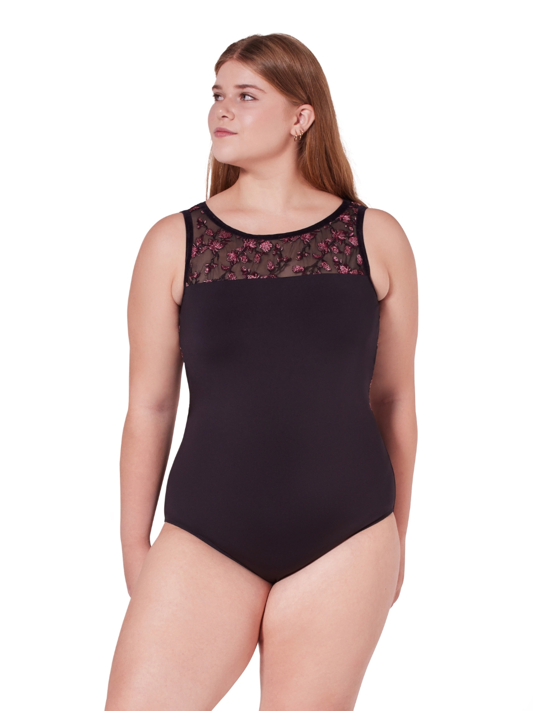 Ornate Romance Allure Mesh Back Leotard - Image 4