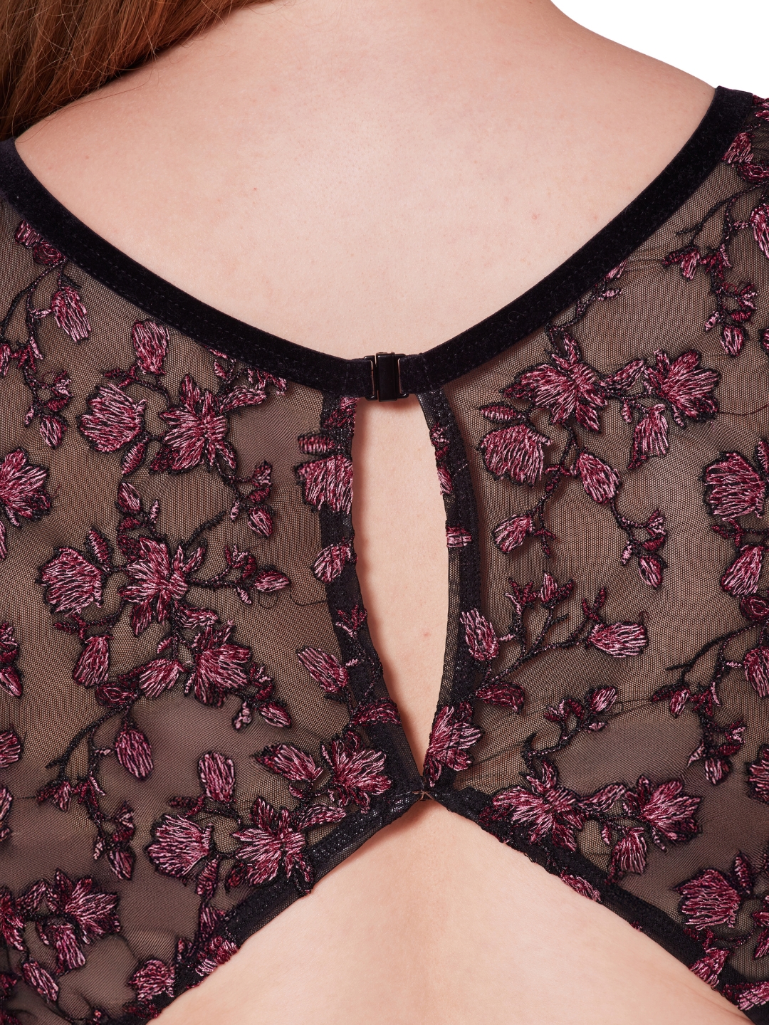 Ornate Romance Allure Mesh Back Leotard - Image 6