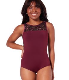 Ornate Romance Allure Mesh Back Leotard