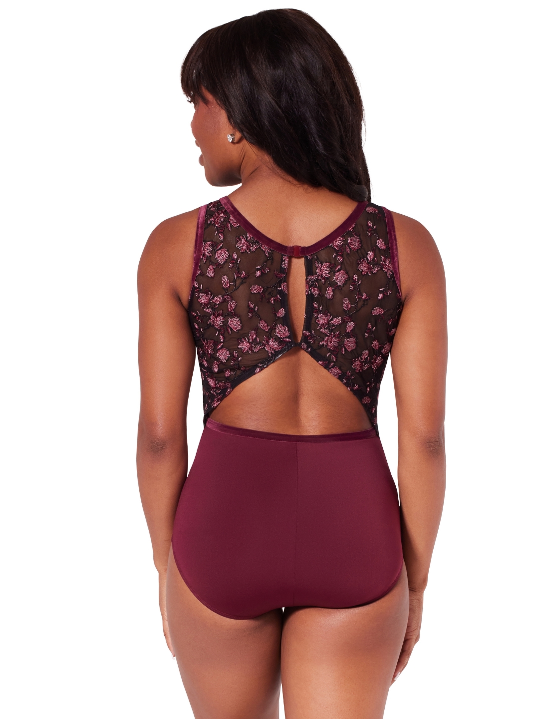 Ornate Romance Allure Mesh Back Leotard - Image 2