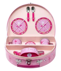 Butterfly Ballet Tin Tea Set